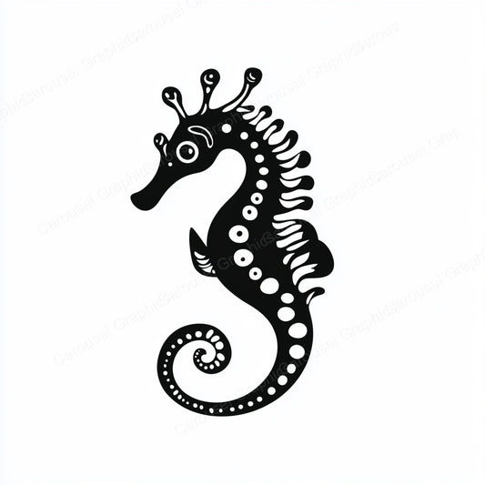 Seahorse Vector Graphic preview