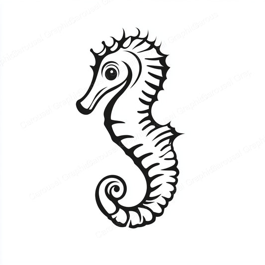 Seahorse Vector Graphic preview