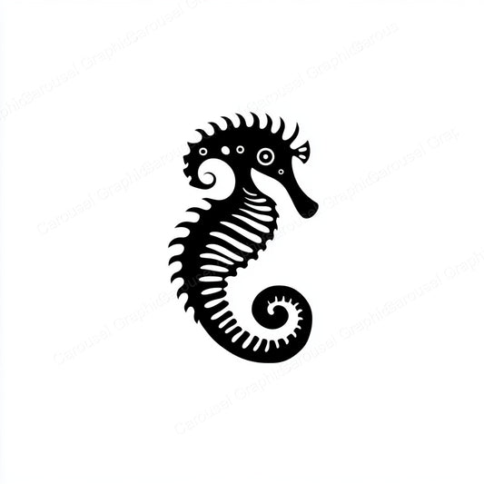 Seahorse Vector Graphic preview