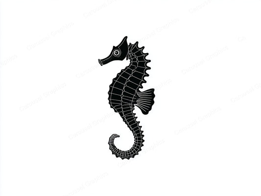 Seahorse Vector Graphic preview