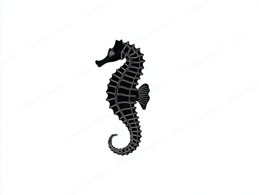 Seahorse Vector Graphic preview