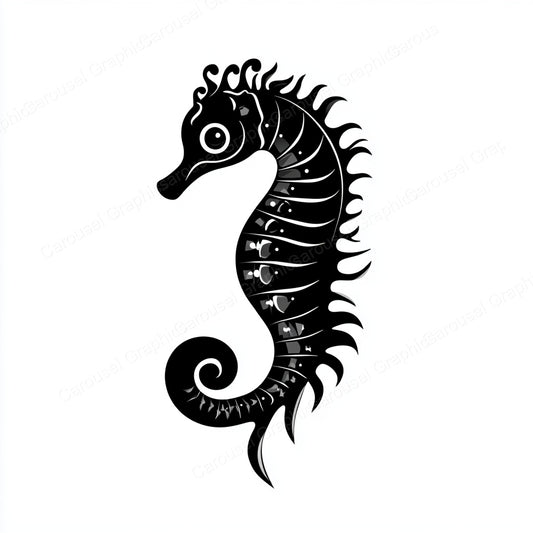 Seahorse Vector Graphic preview