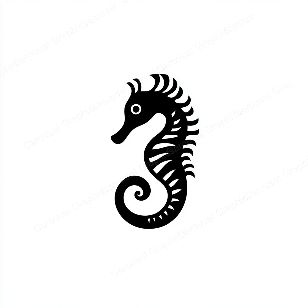 Seahorse Vector Graphic preview