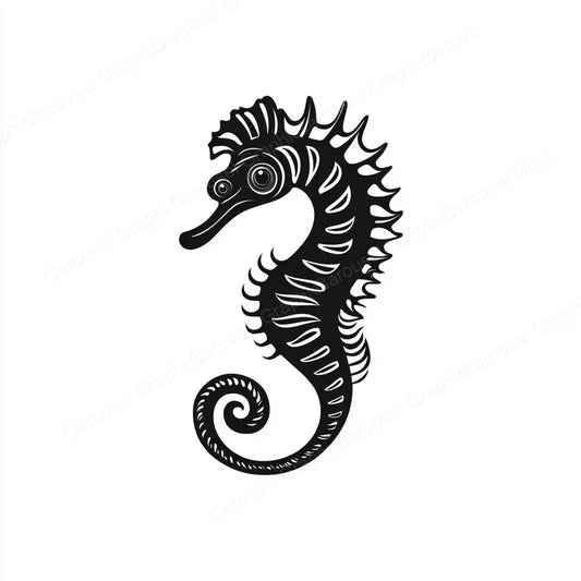 Seahorse Vector Graphic preview