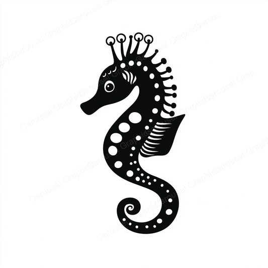 Seahorse Vector Graphic preview