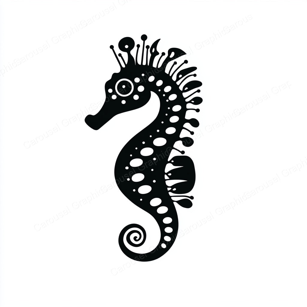 Seahorse Vector Graphic preview