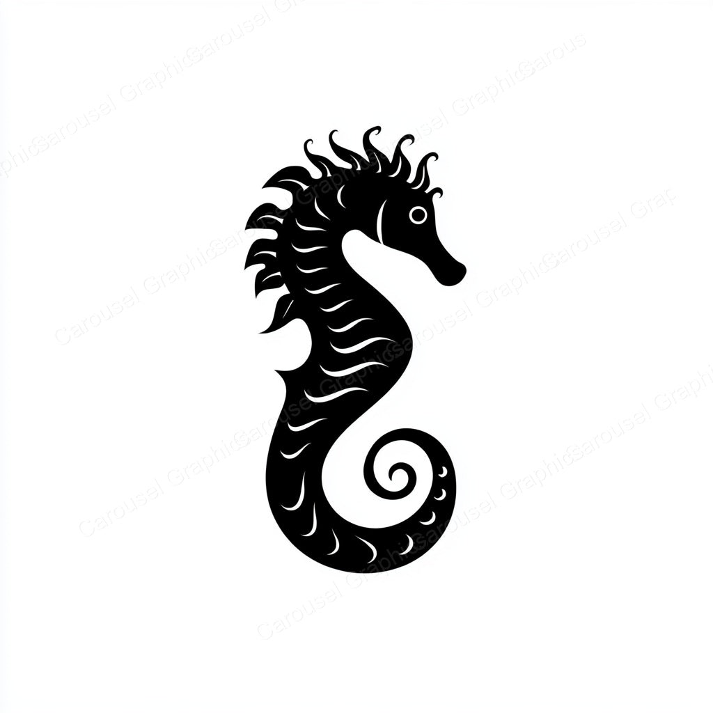 Seahorse Vector Graphic preview