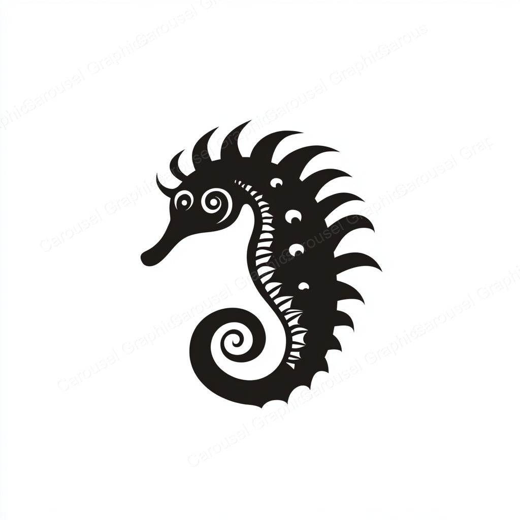 Seahorse Vector Graphic preview