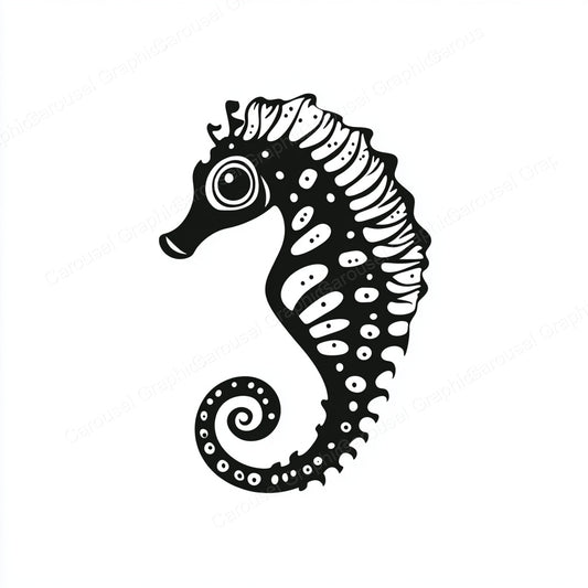 Seahorse Vector Graphic preview