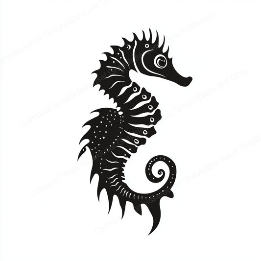 Seahorse Vector Graphic preview