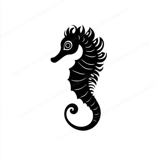 Seahorse Vector Graphic preview