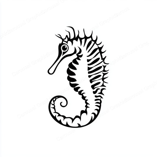 Seahorse Vector Graphic preview