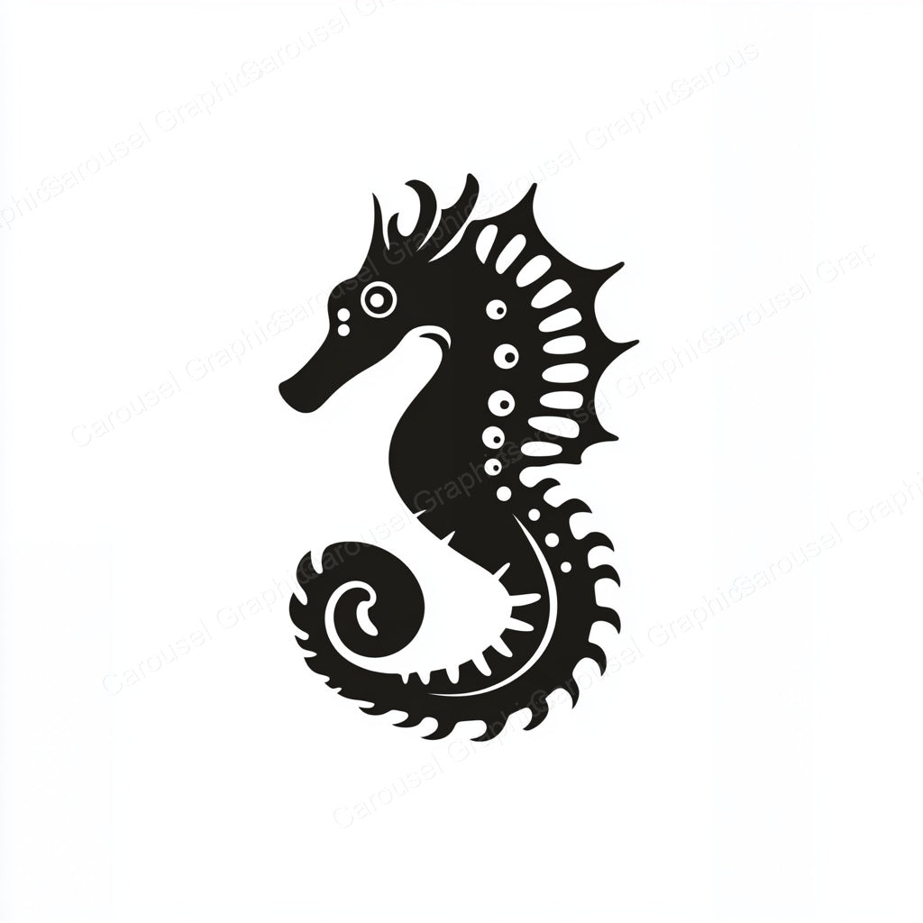 Seahorse Vector Graphic preview