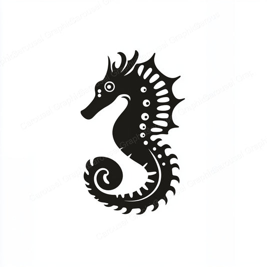 Seahorse Vector Graphic preview