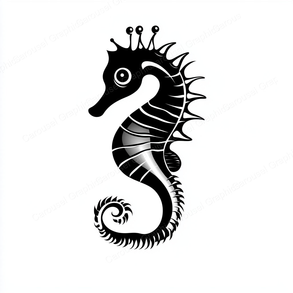 Seahorse Vector Graphic preview