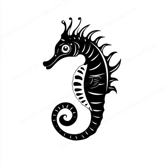 Seahorse Vector Graphic preview