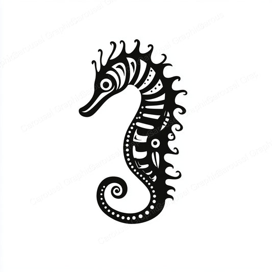 Seahorse Vector Graphic preview
