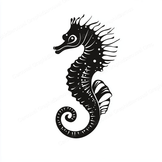 Seahorse Vector Graphic preview