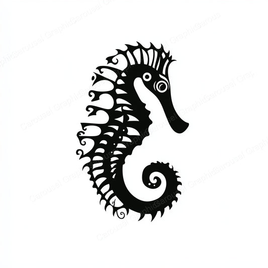 Seahorse Vector Graphic preview