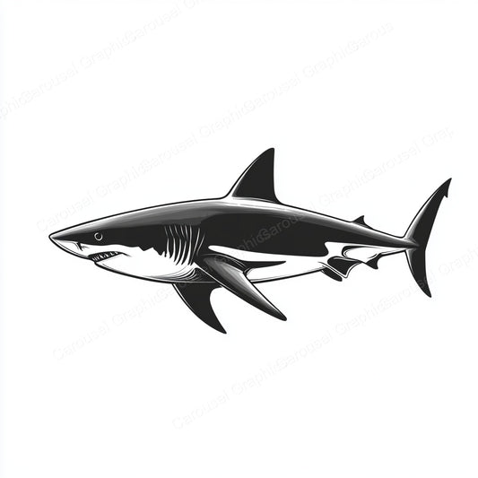 Shark Vector Graphic preview