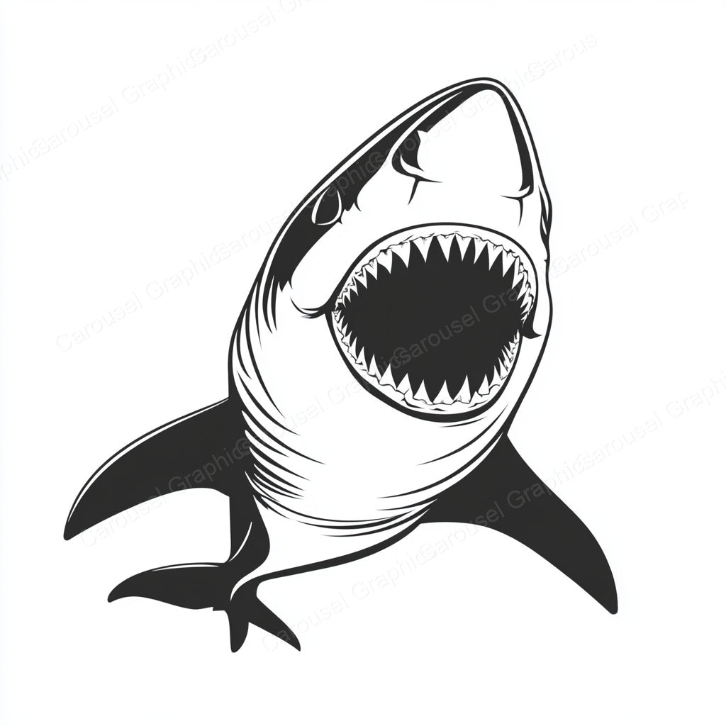 Shark Vector Graphic preview