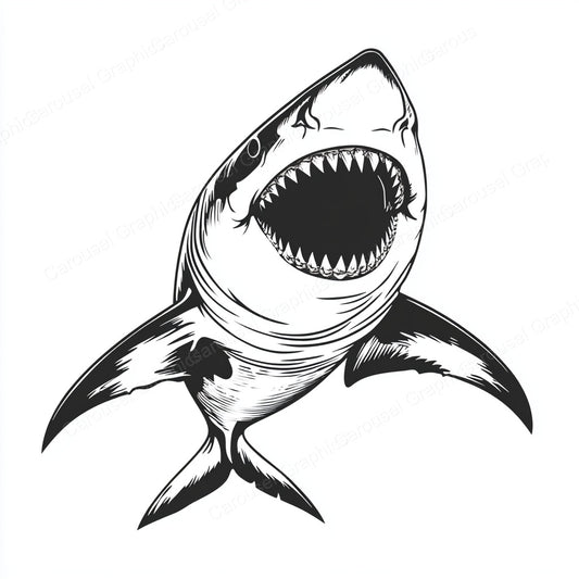 Shark Vector Graphic preview