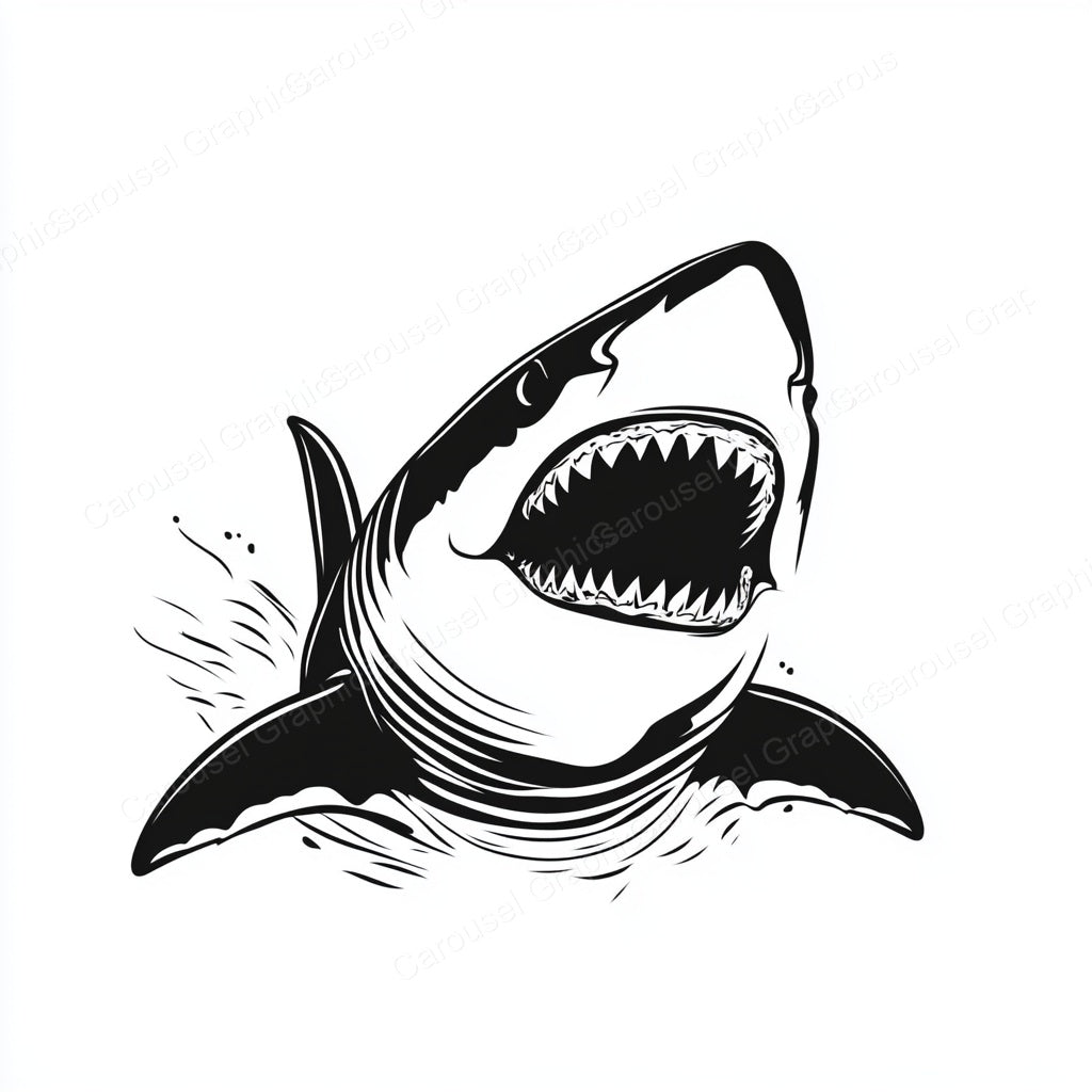 Shark Vector Graphic preview