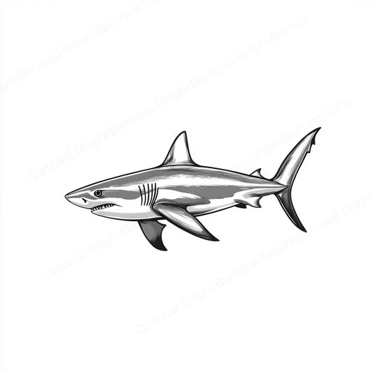 Shark Vector Graphic preview
