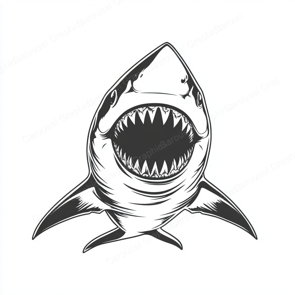Shark Vector Graphic preview