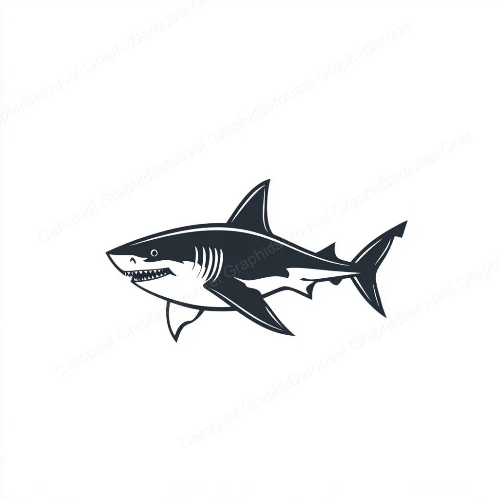 Shark Vector Graphic preview