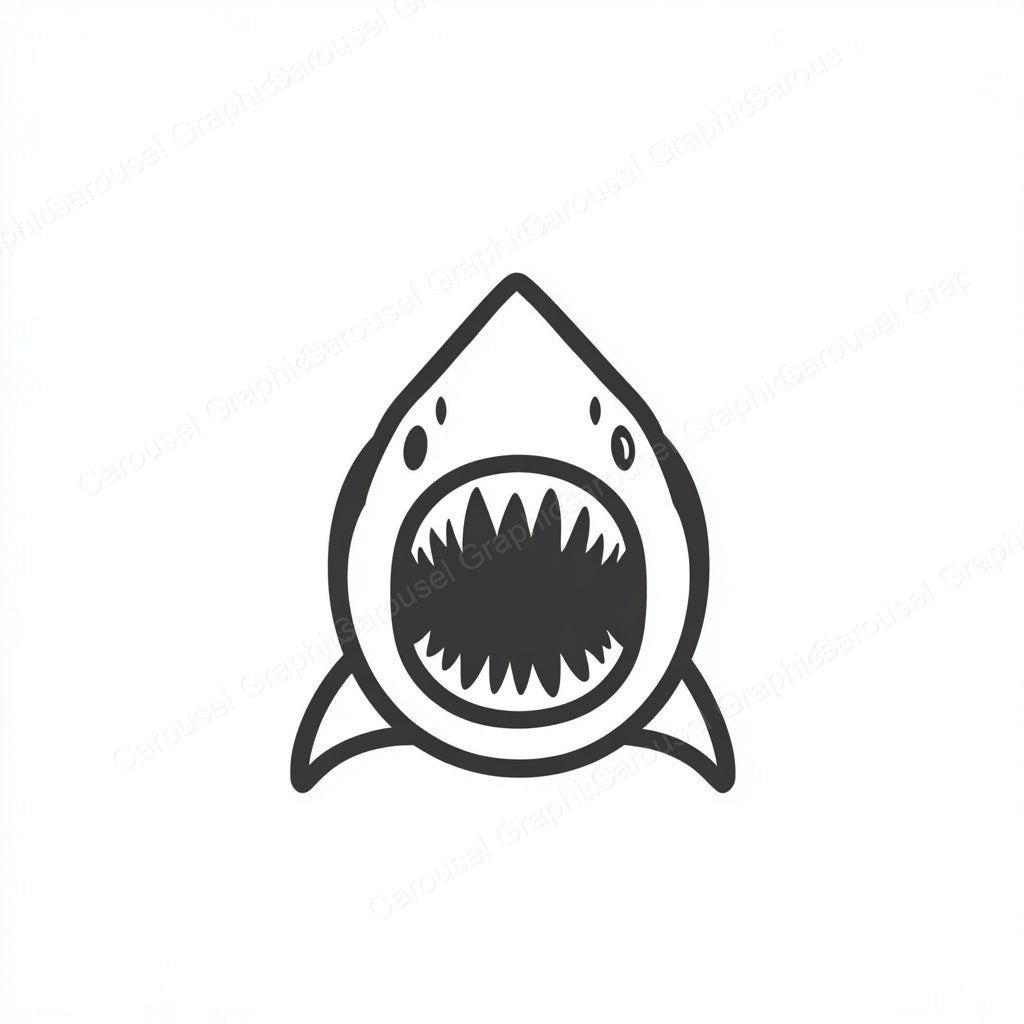 Shark Vector Graphic preview