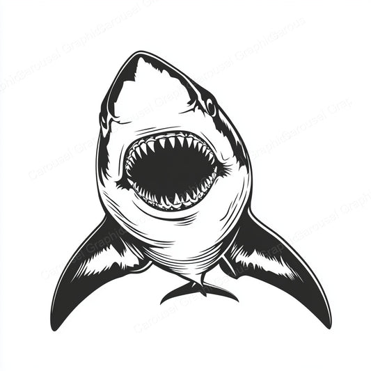 Shark Vector Graphic preview