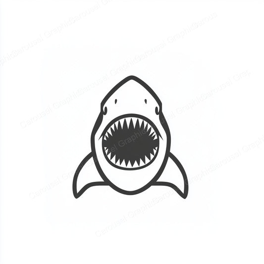 Shark Vector Graphic preview