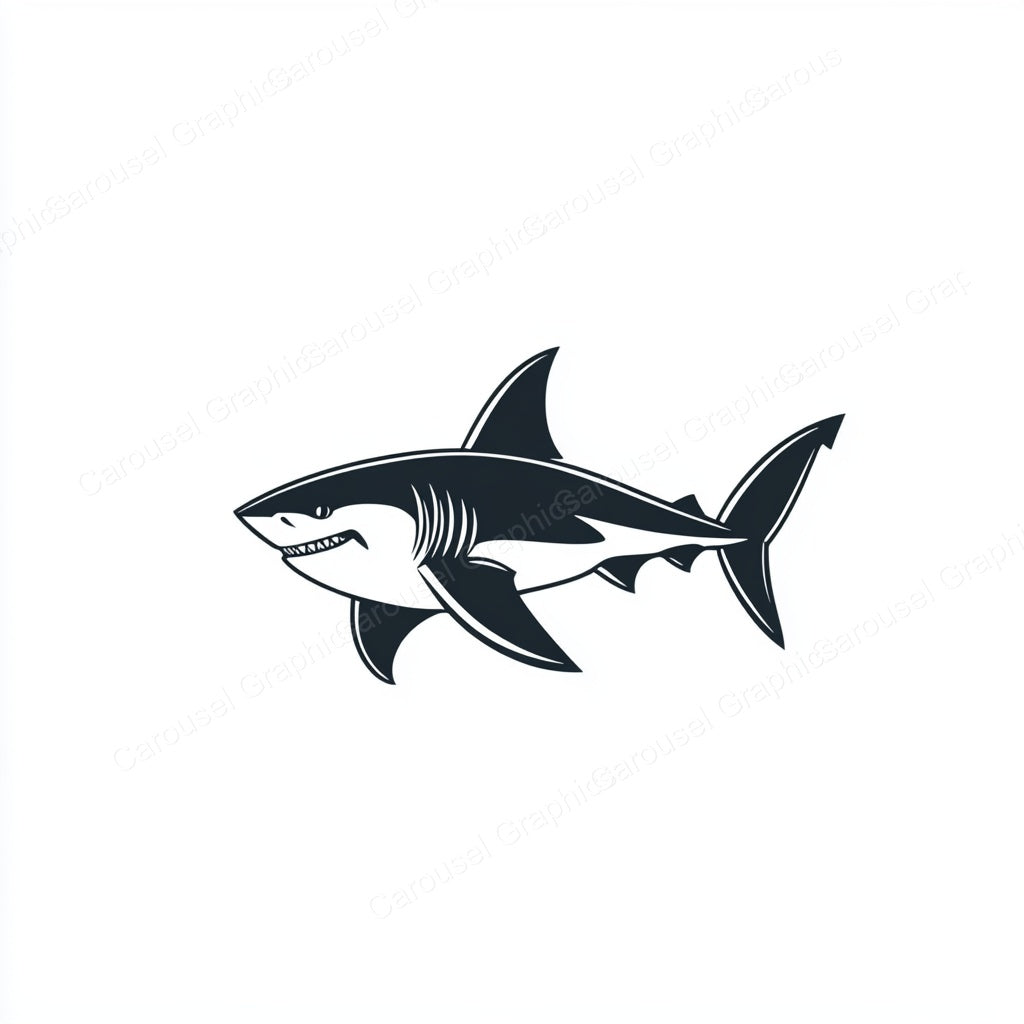 Shark Vector Graphic preview