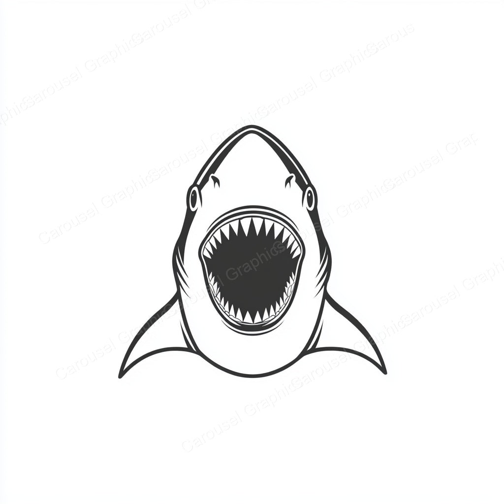Shark Vector Graphic preview