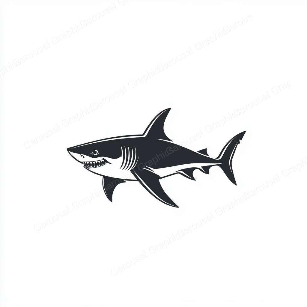 Shark Vector Graphic preview