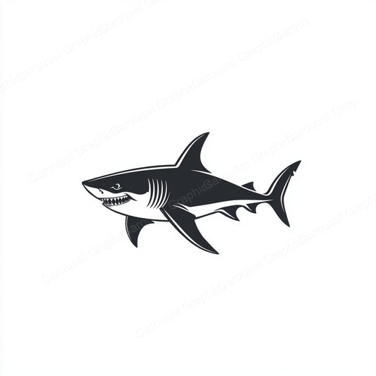 Shark Vector Graphic preview