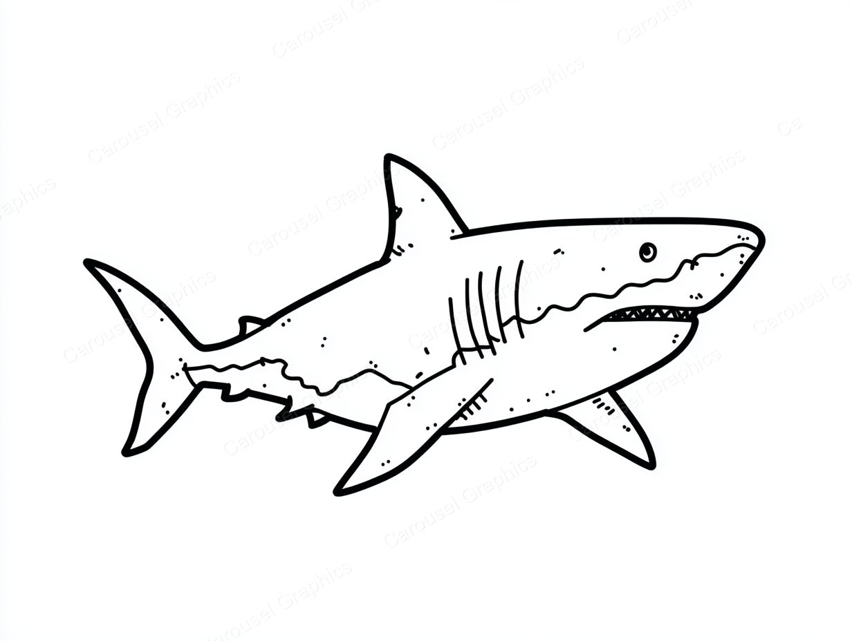 Shark Vector Graphic preview