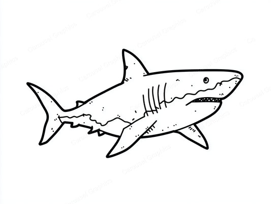 Shark Vector Graphic preview