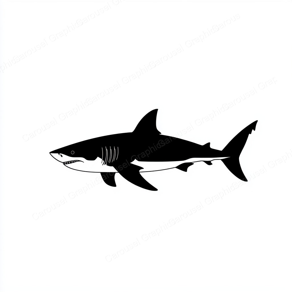 Shark Vector Graphic preview
