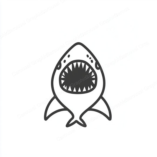 Shark Vector Graphic preview