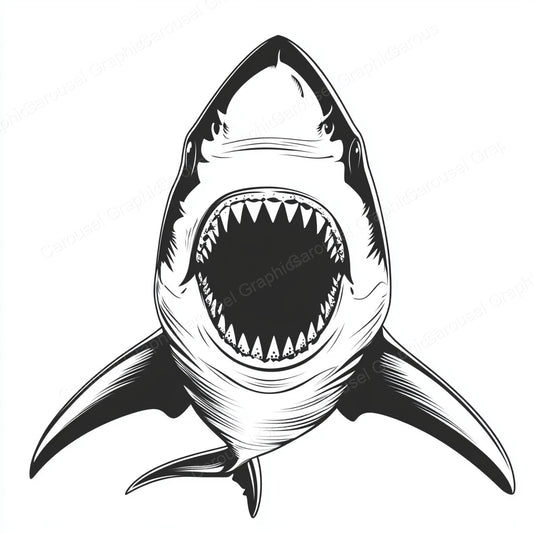 Shark Vector Graphic preview