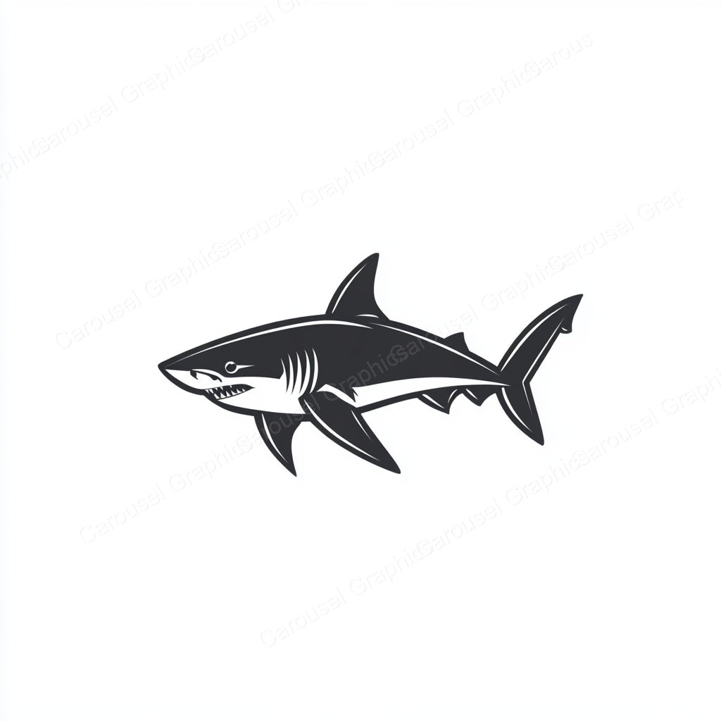 Shark Vector Graphic preview