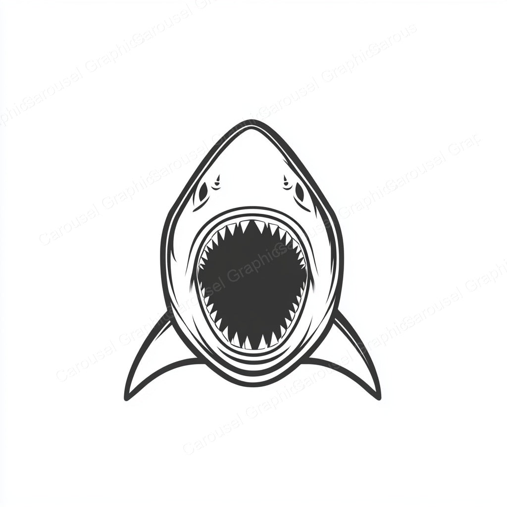 Shark Vector Graphic preview