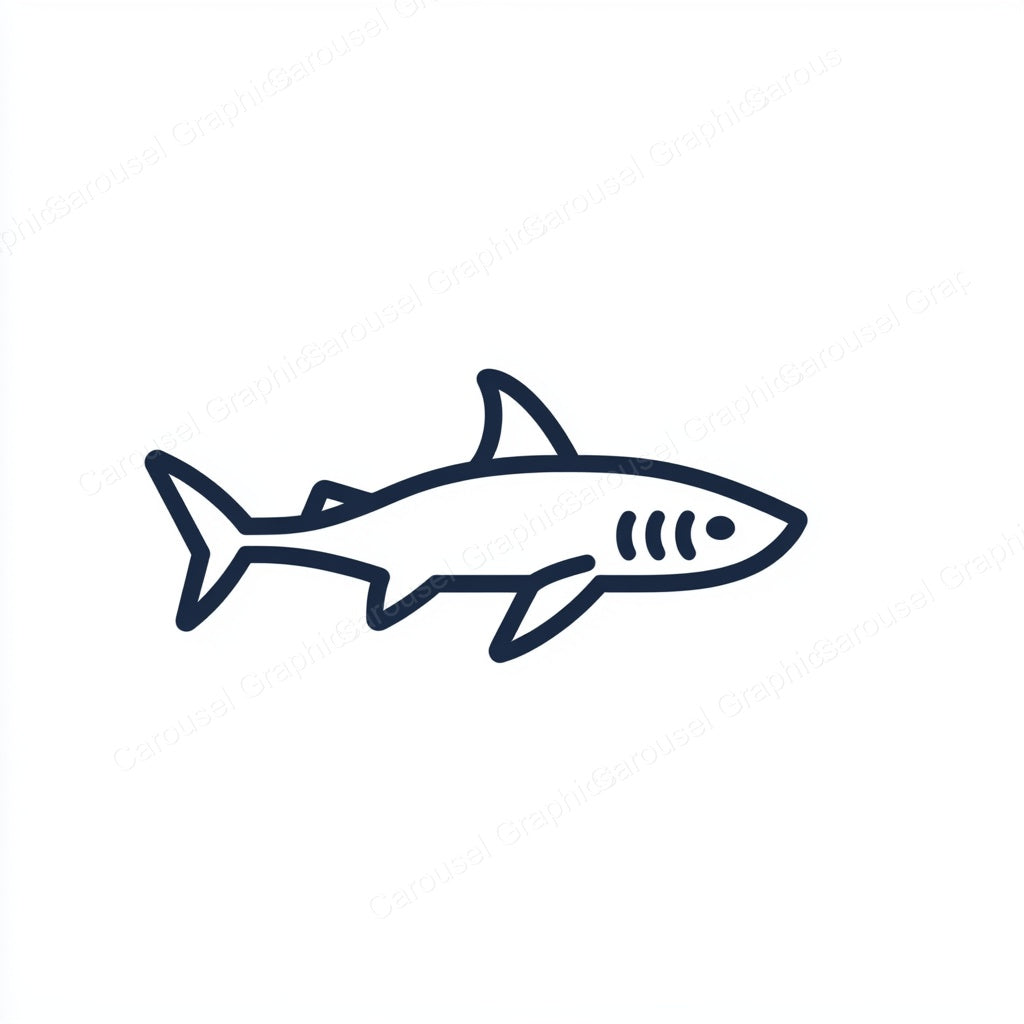 Shark Vector Graphic preview