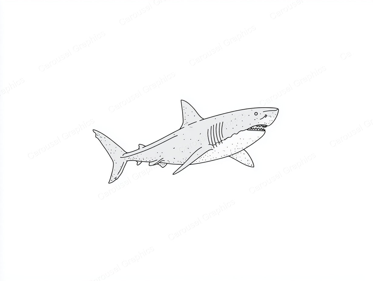 Shark Vector Graphic preview