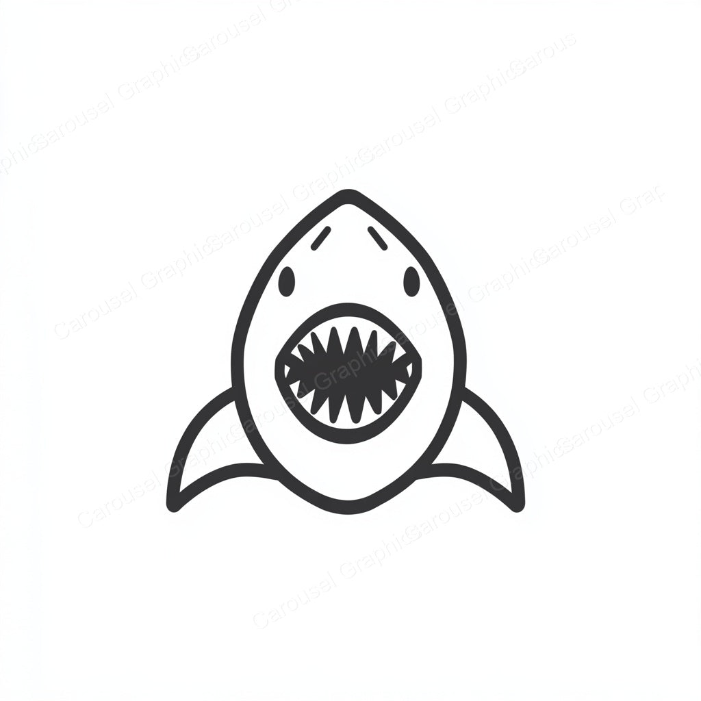 Shark Vector Graphic preview