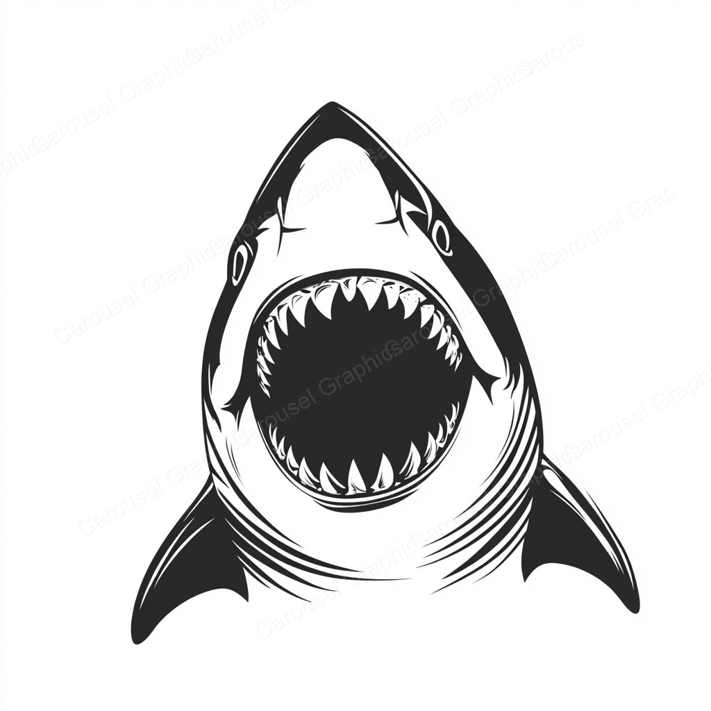 Shark Vector Graphic preview
