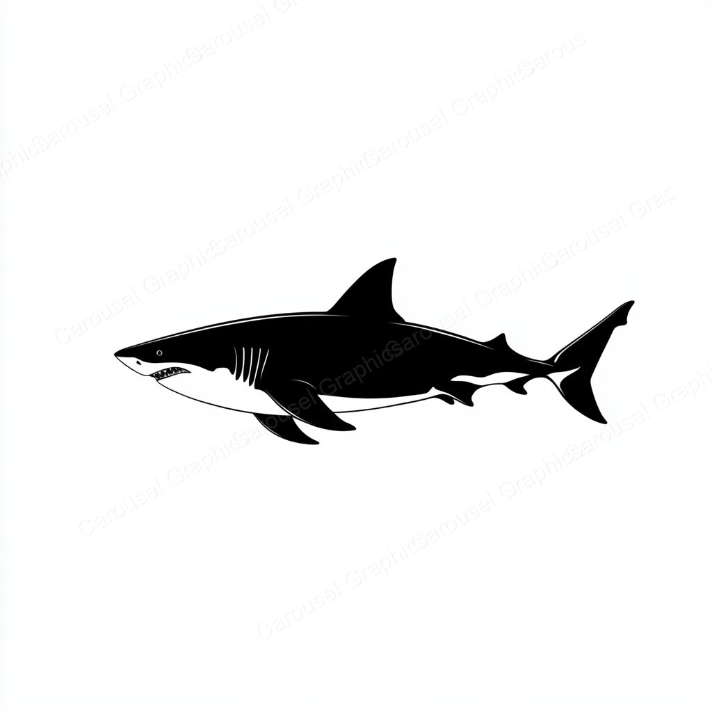 Shark Vector Graphic preview