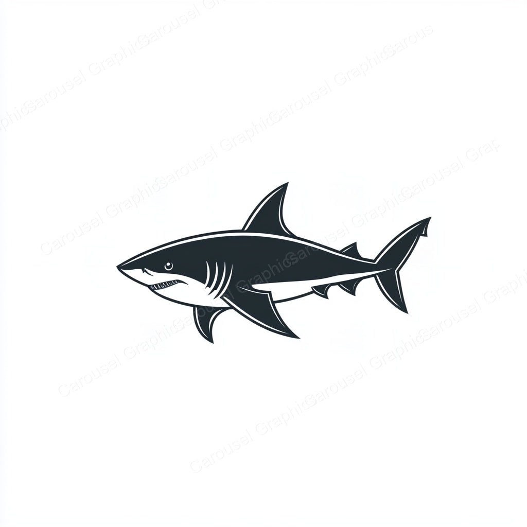 Shark Vector Graphic preview